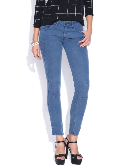 

United Colors of Benetton Blue Slim Fit Stretchable Jeans